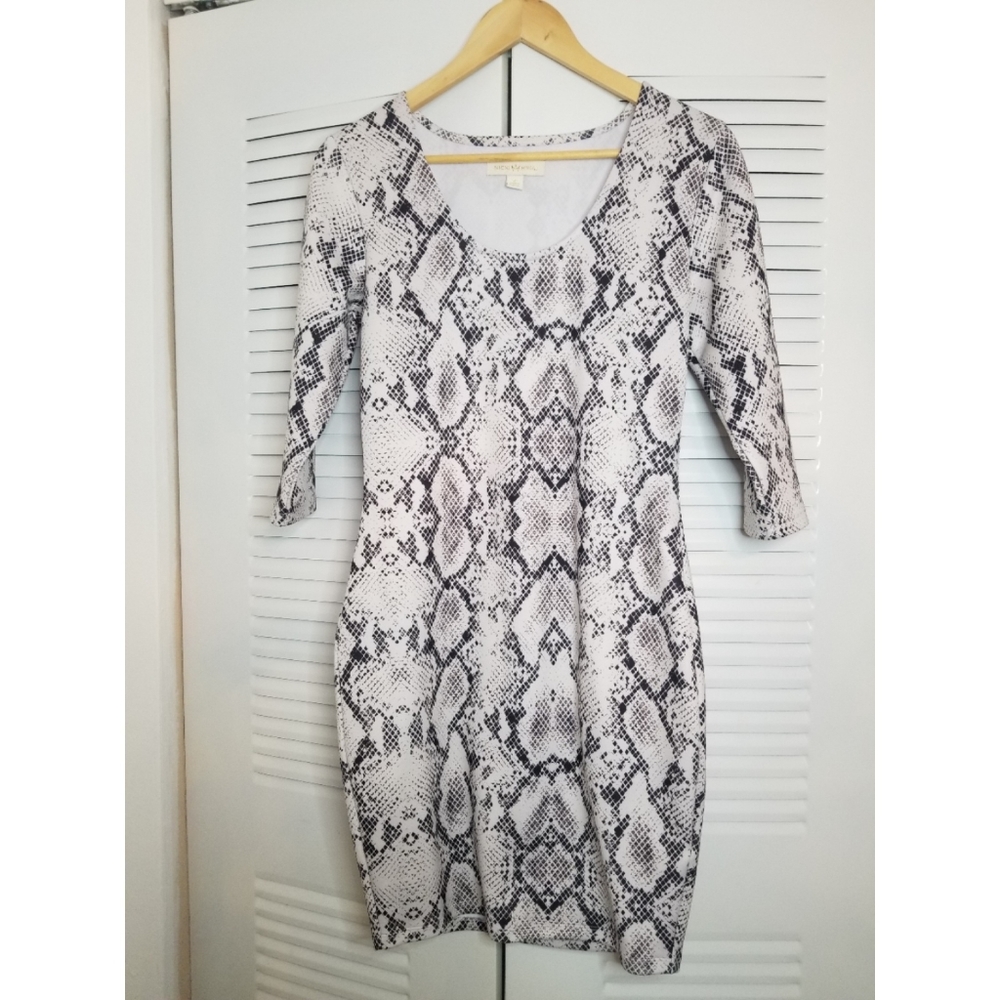 Snakeskin Date Night Dress